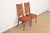 Mid-Century Modern William Doezema for Mastercraft Mid-Century Modern Hollywood Regency Burl Wood and Cane Back Side Chairs or Dining Chairs, Pair For Sale - Image 3 of 13