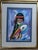 Gold Vintage Ted DeGrazia Framed Print Collection, Set of 6 Southwestern Folk Art Works For Sale - Image 8 of 11