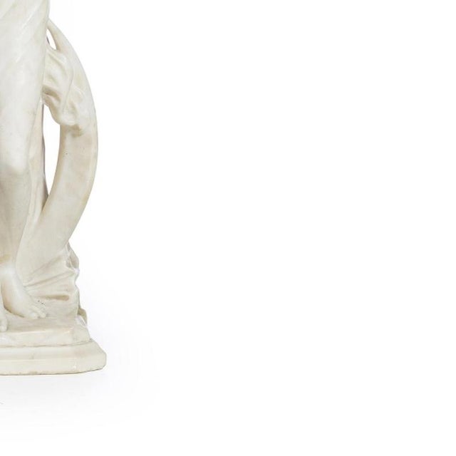 Guglielmo Pugi, Figurative Sculpture, 20th Century, Marble For Sale - Image 5 of 6
