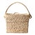 Vintage Woven Storage Basket Tote For Sale