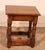 English Oak Stool, 19th Century For Sale - Image 4 of 10