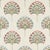Sanderson Wild Tulip Fabric in Cranberry/Ivory - a Sample For Sale