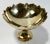 Vintage Brass Art Deco Style Compote Pedestal Bowl For Sale - Image 4 of 7