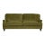 Casa Cosima Emily English Roll Arm Cotton Velvet Sofa For Sale