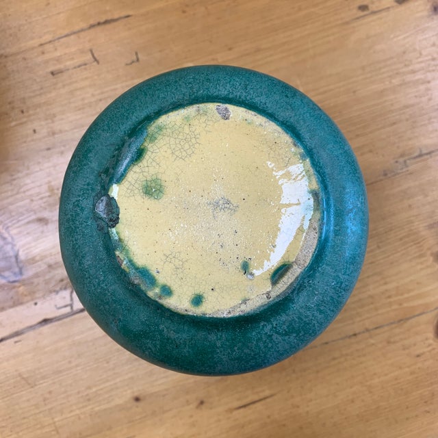 Late 20th Century Zanesville Pottery Vase Chairish