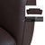 A399 3-Seater, 2-Seater and Lounge Chair in Dark Brown Leather from Natuzzi Editions, Set of 3 For Sale - Image 13 of 18