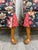 Queen Anne Vintage Queen Anne Style Wingback Lounge Chairs - Pair For Sale - Image 3 of 17
