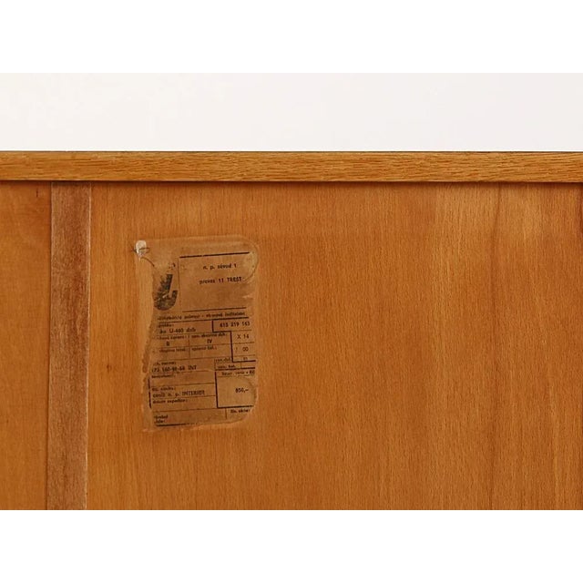 Gray Mid-Century Sideboard with Plastic Drawers from UP Závody, 1960s For Sale - Image 8 of 8