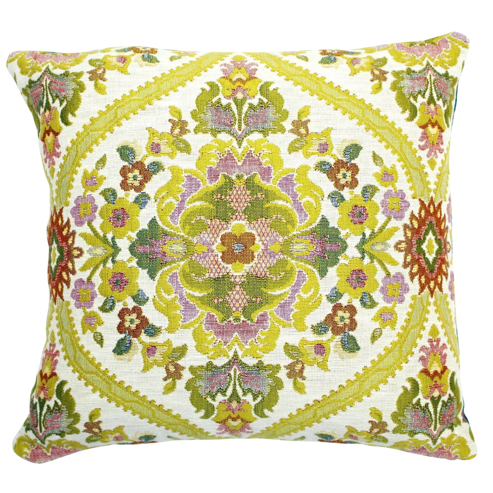 Vintage Brocade Jacquard Reversible Pillow Cover Chairish