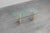Mid‑Century Italian Dining Table with Glass Top and Travertine Base, 1970s For Sale - Image 9 of 11