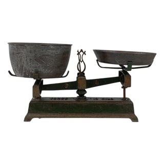 19th Century French Iron & Metal Scale For Sale