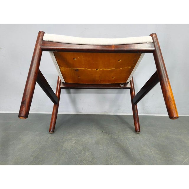 Danish Rosewood Ottoman from Spottrup, 1960s For Sale - Image 11 of 14