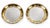 Stainless Steel and 24-Karat Gold-Plated Oro Zecchino Trays from Gottinghen, 1970s, Set of 2 For Sale - Image 4 of 8