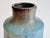 1960s Studio Ceramic Vase with Anthracite-Turquoise Gradient Glaze from Lu and Gerd Grove, Germany, 1960s For Sale - Image 5 of 18