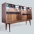 Mid-Century Walnut & Teak Sliding Glass Display Cabinet For Sale - Image 3 of 7