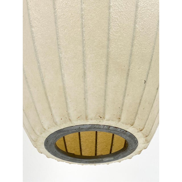 Metal 1960's Large Cigar Bubble Pendant Light by George Nelson for Howard Miller Clock Company For Sale - Image 7 of 11