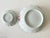 Ceramic Early 20th Century European Hand-Painted Chrysanthemum Motif Porcelain Serving Bowl With 5 Dessert Bowls For Sale - Image 7 of 7