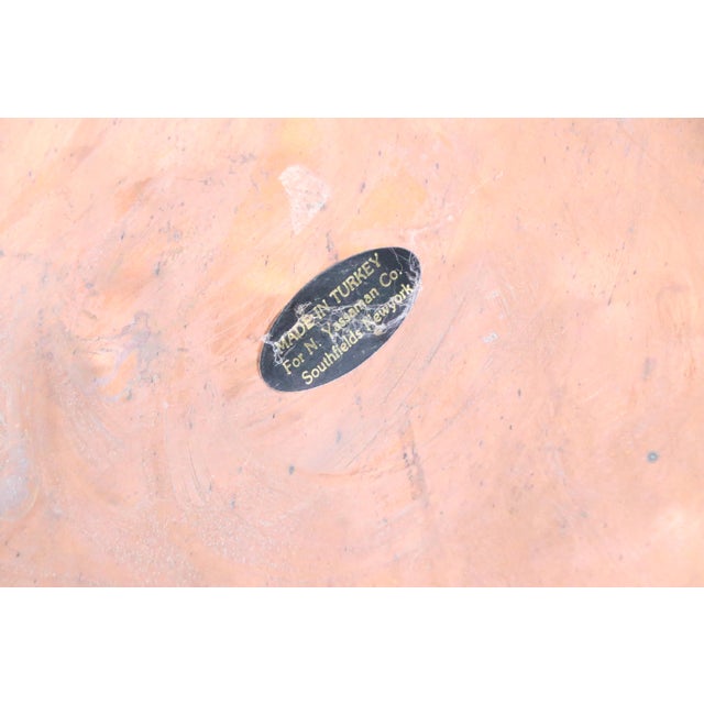 Vintage Copper Umbrella Cane Stand by Nicki Yassaman Made in Turkey C. 1970's For Sale - Image 10 of 10