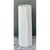 Hollywood Regency Vintage Medium White Marble Hexagonal Pedestal For Sale - Image 3 of 12