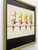 Wood Wayne Thiebaud Vintage Modernist Framed Pop Art Lithograph Print " Four Ice Cream Cones " 1964 For Sale - Image 7 of 12