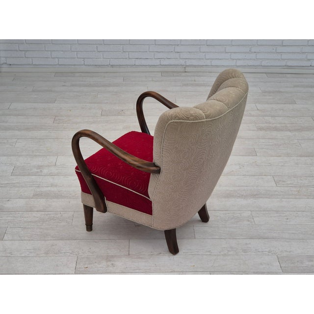 Vintage Danish Chair by Alfred Christensen for Slagelse Møbelværk, 1960s For Sale - Image 9 of 18