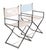 Mid 20th Century Hollywood Regency Chrome and Vinyl Directors Chairs In For Sale - Image 16 of 18