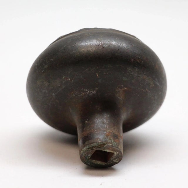 Antique Russell & Erwin Cast Iron Passage Door Knob For Sale - Image 4 of 4