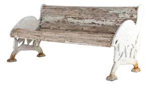 Crane Bench From Colchester Zoo in England, 20th Century