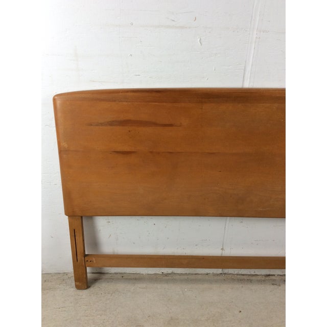 1960s Mid Century Modern Full Size Headboard by Heywood Wakefield For Sale - Image 5 of 17