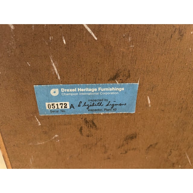 Brown Fabulous 1970s Drexel Heritage Faux Bamboo Chinoiserie Chest For Sale - Image 8 of 8