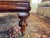 Tufted Oversized Leather Ottoman -Vicente Wolf Collection For Sale In San Diego - Image 6 of 12