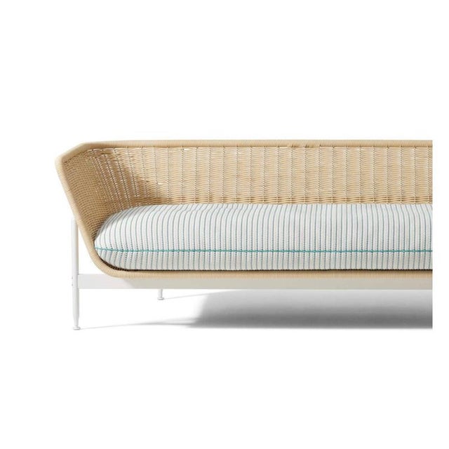 Not Yet Made - Made To Order Esosoft Outdoor Sofa in Rattan and Stainless Steel by Antonio Citterio For Sale - Image 5 of 8