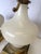 Antique Art Deco/ Hollywood Regency Style Alabaster Table Lamps With Bronze Figureheads- A Pair For Sale - Image 17 of 18