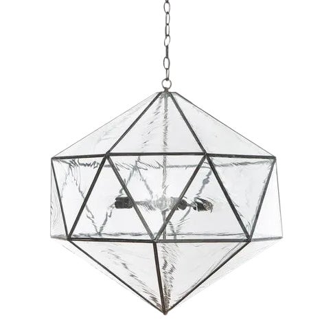 Diamond Pendant by Clate Grunden 24" For Sale