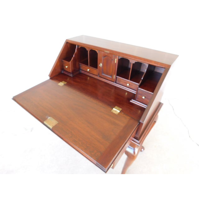 Henkel Harris Henkel Harris Mahogany Lady Astor Writing Desk For Sale - Image 4 of 18