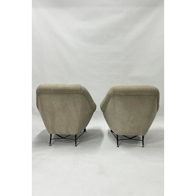 Armchairs by Augusto Bozzi, 1960s, Set of 2 For Sale - Image 4 of 6