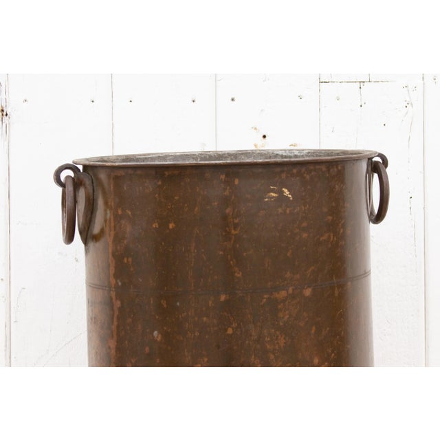 Indian South Indian Hammered Brass Water Vessel For Sale - Image 3 of 9