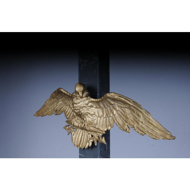 Patriotic Eagle Wall Decoration in Bronze Brass and Gold For Sale - Image 15 of 18