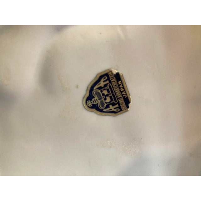 Pink Vintage Arnart Creation Victorian Couple Porcelain Wall Art Hanging Decor For Sale - Image 8 of 8