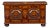Antique Inlaid Continental Walnut Dome Coffer, 1869 For Sale
