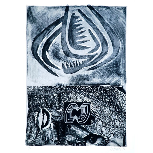 Tribal - Original Lithograph by Nani Tedeschi - 1971 For Sale - Image 4 of 4