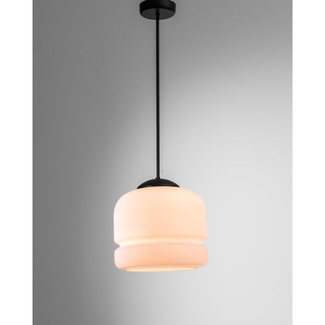 Vintage Czech Glass Pendant For Sale - Image 16 of 18