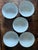 Ceramic Vintage Chinese Blue and White Scholar Bowls Porcelain - Set of 5 For Sale - Image 7 of 8