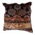 Pillow W/Antique Persian Rug Fragment, 1'4 X 1'4 For Sale