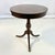 1960s Vintage French Empire Federal Mersman Round Tripod Pedestal Side Table. For Sale - Image 10 of 15
