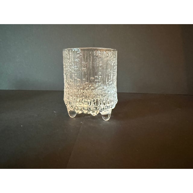 Glass 1960s Iittala Ultima Thule Cordial Glasses by Tapio Wirkkala, Set of 5 For Sale - Image 7 of 8