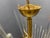 Gaetano Sciolari Murano Glass Rod Brass Chandelier by Gaetano Sciolari, Italy, 1970s For Sale - Image 4 of 12