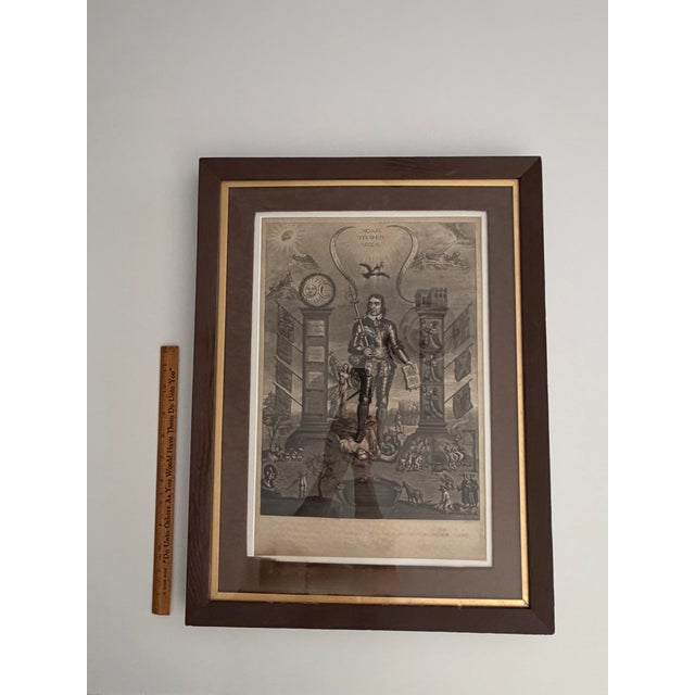 19th Century Oliver Cromwell Engraving, Proof For Sale - Image 10 of 14