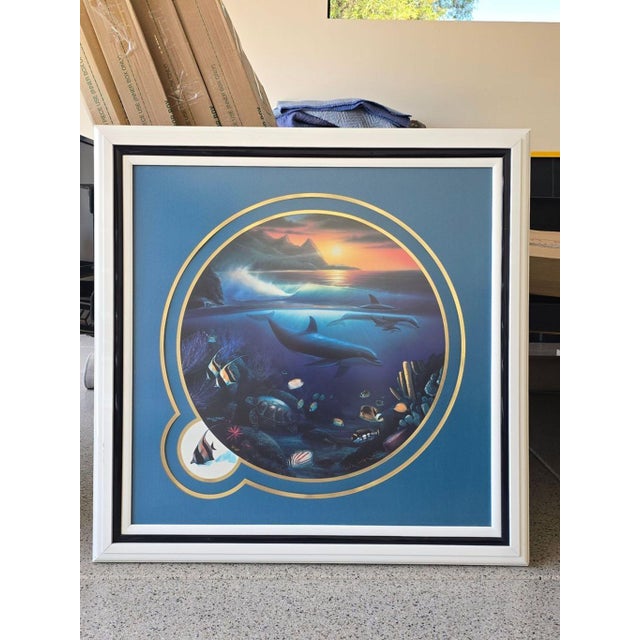 1990s "Whales in Sunset" Print by Robert Wyland For Sale - Image 5 of 6