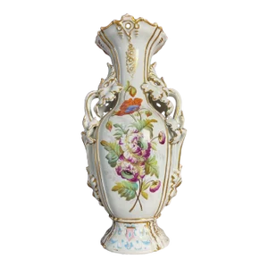18th Century Old Paris Gilt Trimmed Vase
